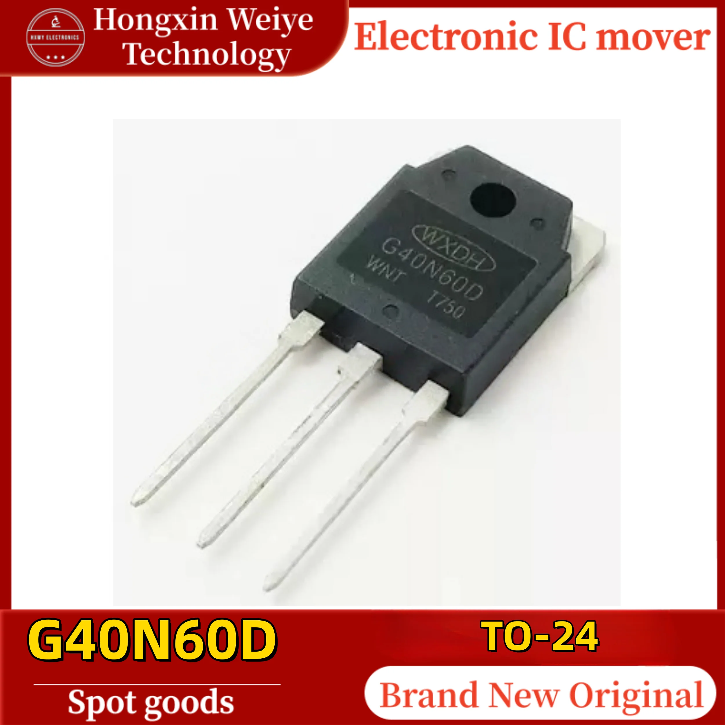 (10/50) G40N60D G40N60 Welding Machine Inverter IGBT Tube TO-247 600V 40A Brand New In Stock Fast Shipping