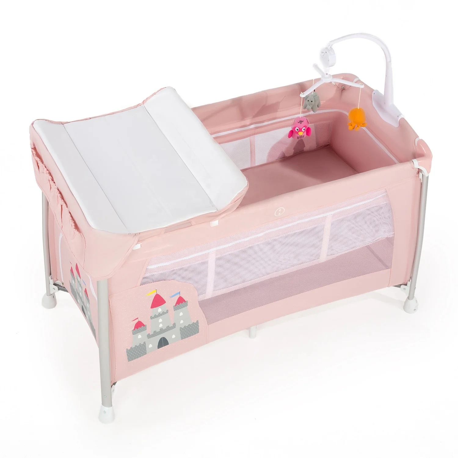 New Multifunctional Foldable Baby Bassinet Playpen Baby Trend Playard Fence Nursery Center Portable Baby Travel Crib Cot Bed