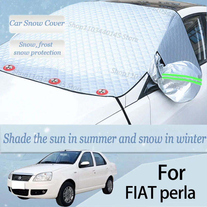 

For FIAT perla car Snow Windscreen, Snow, Frost, Dust and UV Visor, Winter car clothing, thick magnetic