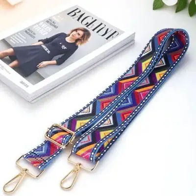 Alça de ombro larga, artesanato fino, acessório de bolsa multifuncional para faça você mesmo, bolsa de corpo cruzado, design confortável ajustável