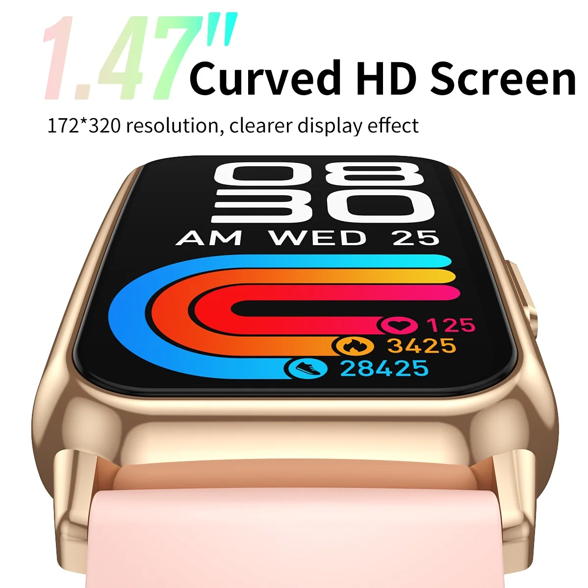 Smart Watch 2024 Health Monitor Activity Tracker 1.47 