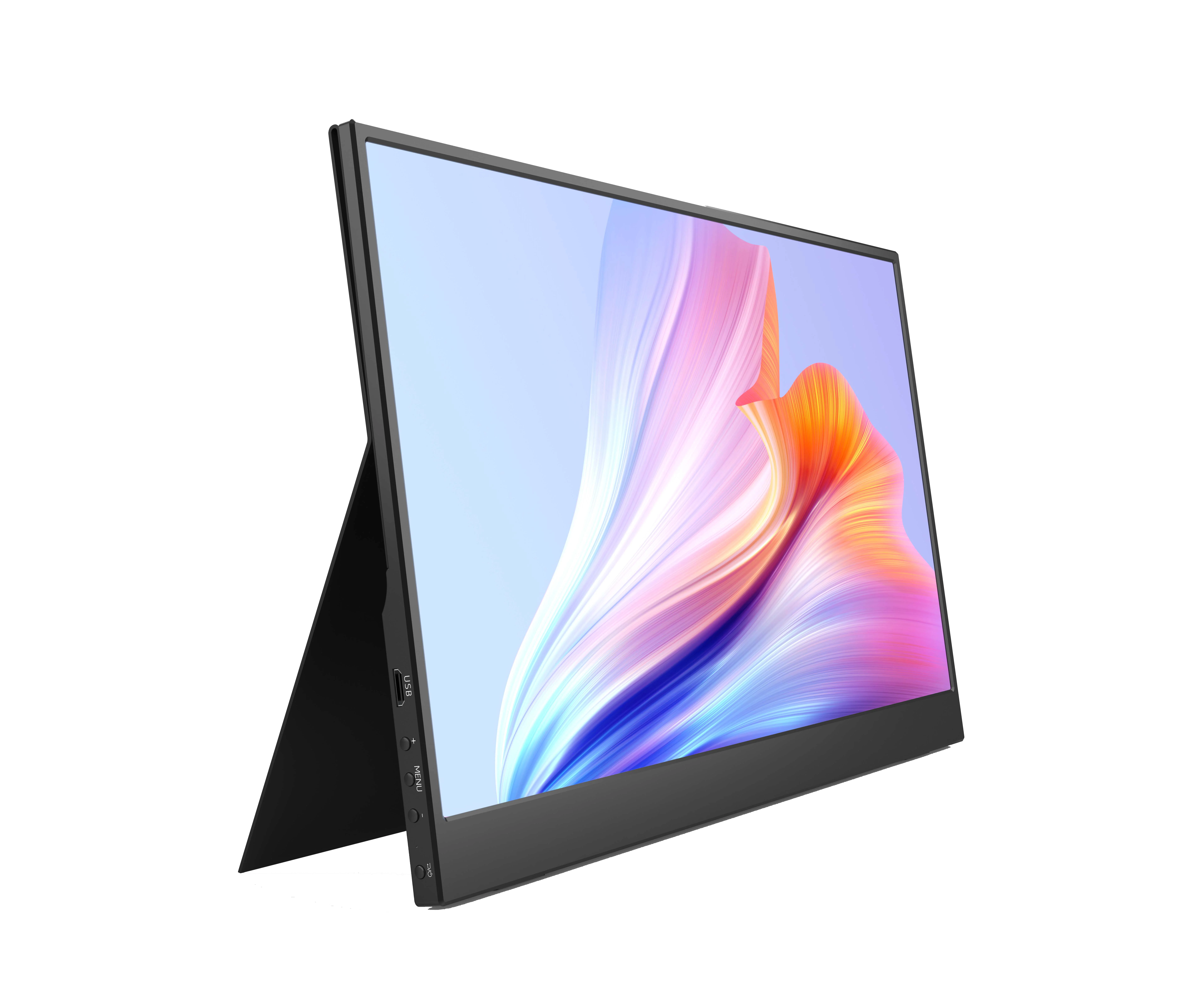 Оптовая продажа с фабрики, игровой монитор с разрешением 1920*1080, внешний ЖК-дисплей для ноутбука, Full HD, IPS, дорожный монитор