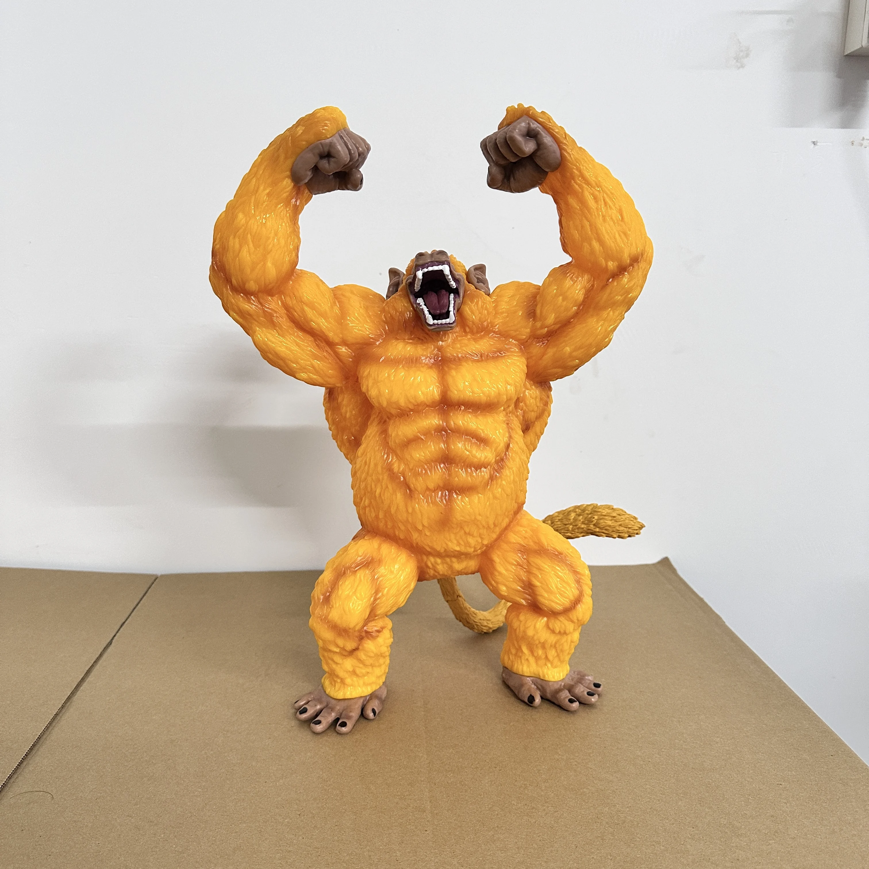 14cm Dragon Ball Z Anime Figure Super Transformation Golden Great Ape Gorilla Action Figure Model Decoration Children Toys Gifts