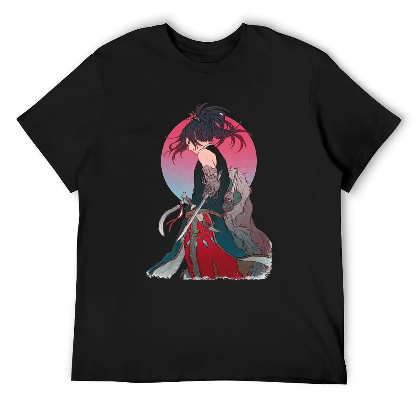 

Dororo Hyakkimaru - Anime Action T-Shirt sports fans customs design your own vintage t shirts aesthetic clothes T-shirt men