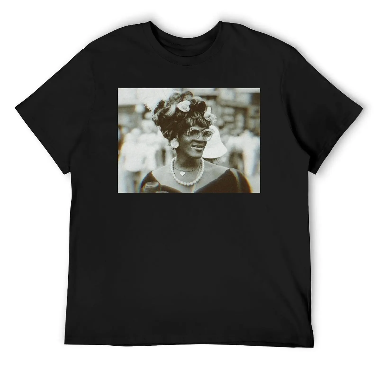 

Marsha P Johnson - LGBTQ Icon T-Shirt animal prinfor boys clothes graphic t shirts cotton graphic tees plain t shirts men