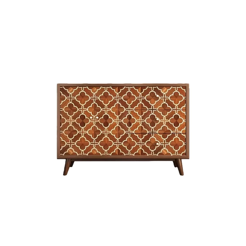 

&cModern Solid Wood Shoe Cabinet for Porch and Living Room Entryway Storage