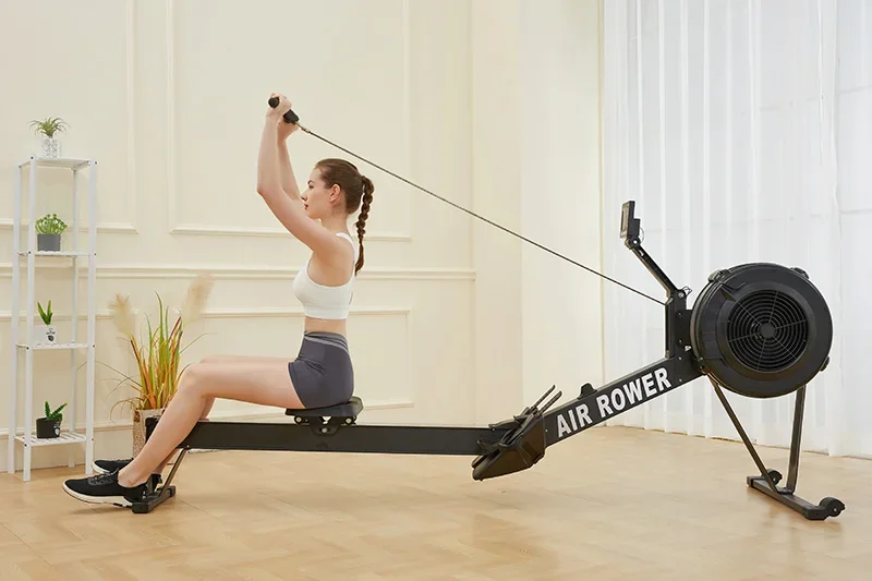 Seated Rowing Machine Dynamic Rowing Exercise Machine Indoor Wind Resistant Rowing Machine Home Gym