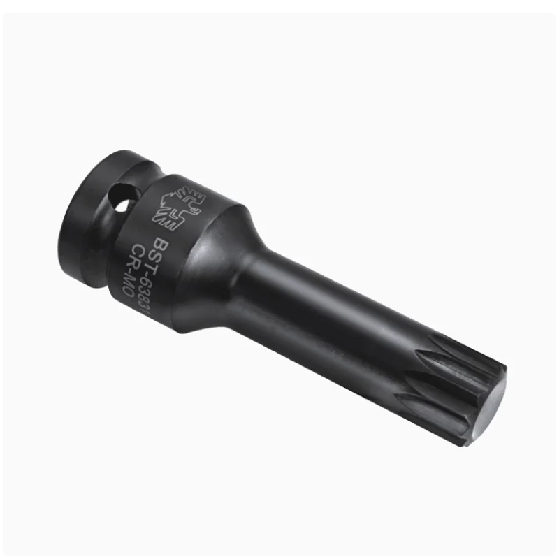 

BESTIR tool 12.5mm 1/2dr.12pt impact bit socket CR-MO steel 78mmL M5 M6 M7 M8 M9 M10 M11 M12 M13 M14 M15 M16 M17 M18