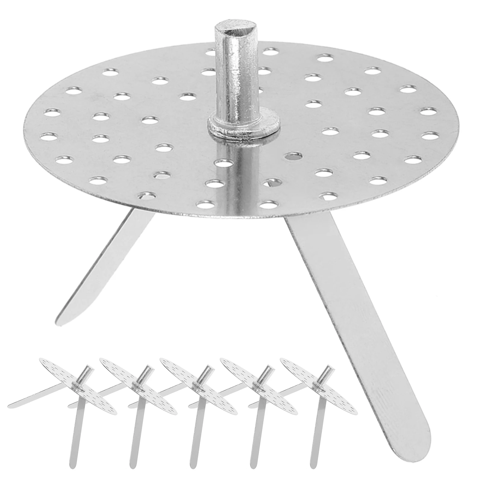 

6 Pcs Stainless Steel Filter Detachable Strainer for Funnel Replacement Metal Mesh Household Kitchen Laboratory Use