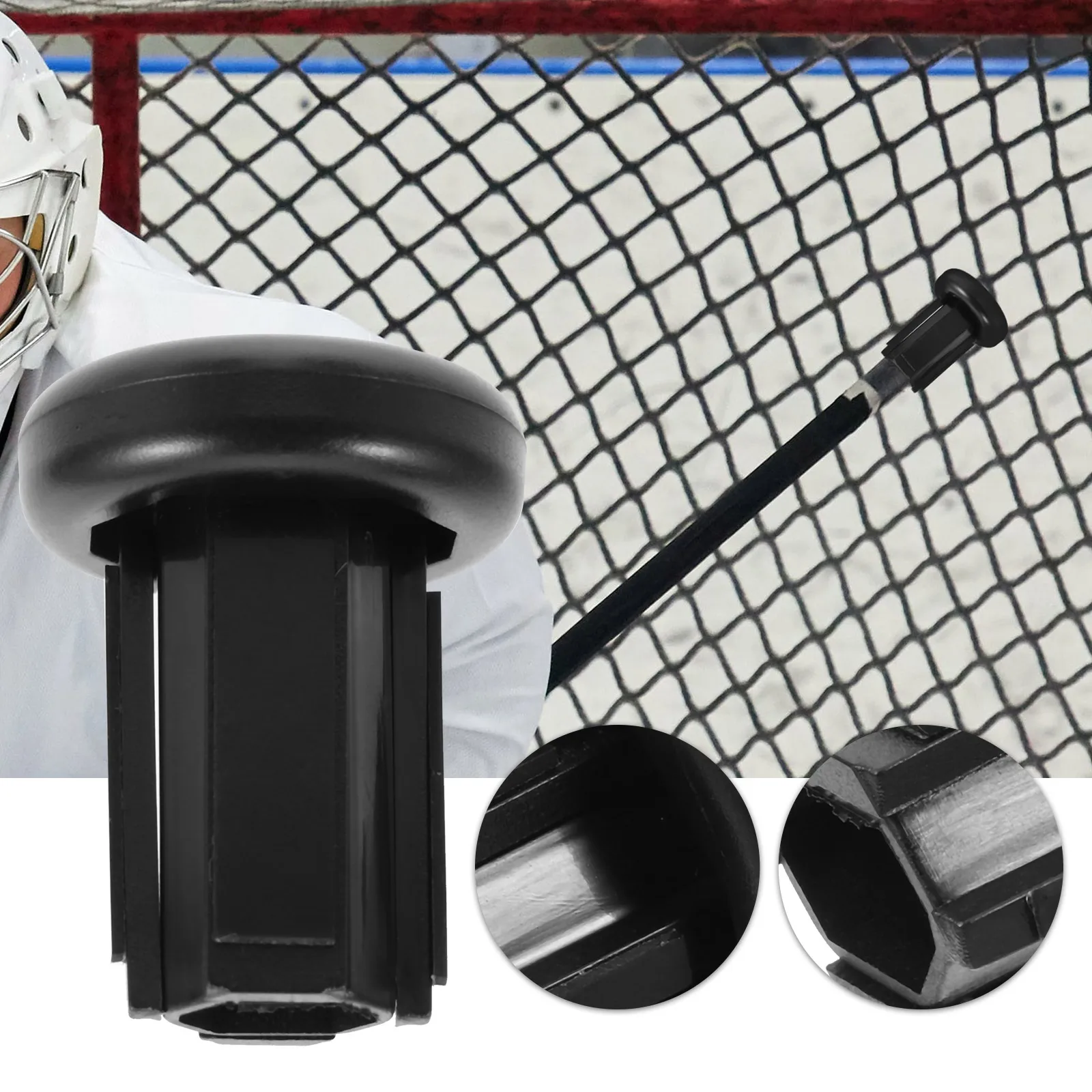 

Plastic Stick Cover End Protector For Ice Durable Replacement Tip Guard Enhanced Grip Replaceable Cover Cap Stick Supplies
