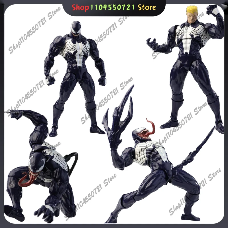 En stock: Figura de acción articulada Venom Lethal Protector, modelo coleccionable, estatua de exhibición para fans adultos.