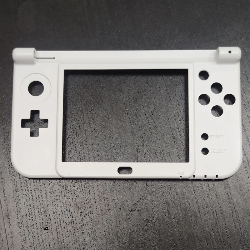 Оригинальные 3 части Верхняя и нижняя средняя рамка и корпус батареи Чехлы для новой консоли 3DS XL