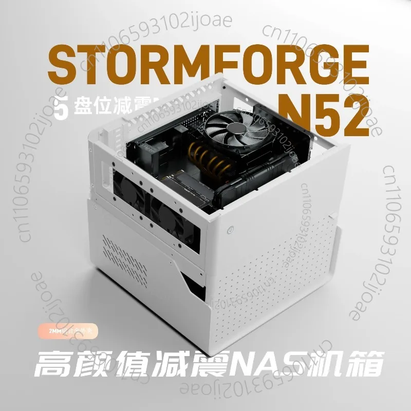 NAS Enclosure 5+2 Drive Bays SFX Power Supply ITX Motherboard Home