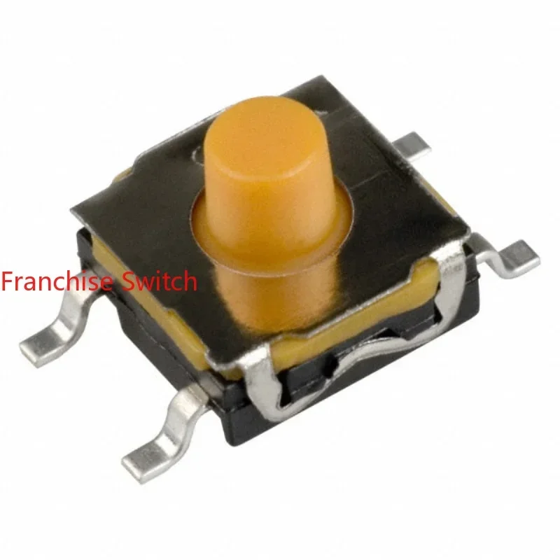 10PCS KSC411G Light Touch Switch 6.2*6.2*5.2 Waterproof And Dustproof Silicone Soft Head IP67