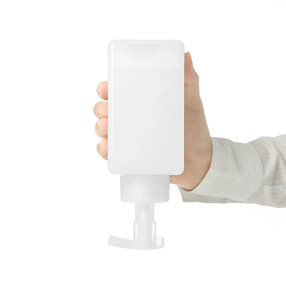 Bouteille de voyage Portable en plastique, distributeur à pompe rechargeable pour shampoing, Lotion, crème, lavage du corps, conteneur de produits de toilette, 2 pièces