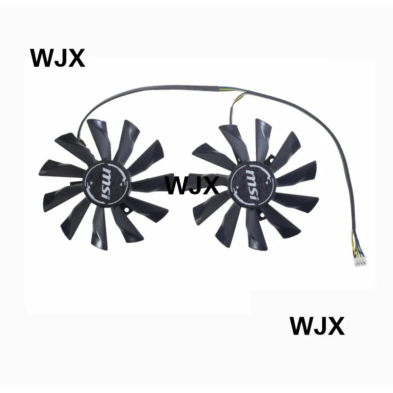 95mm For MSI GTX780Ti GTX780 GTX760 GTX750Ti Video Card Dual Fan 4Pin PLD10010S12HH