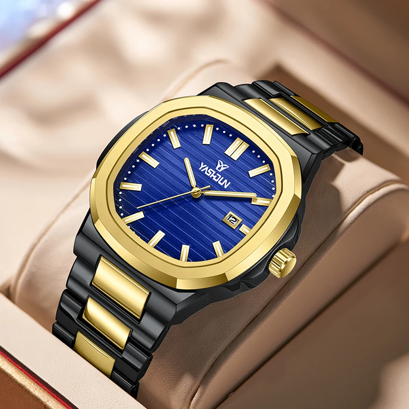 Watches for Man Quartz Waterproof Luminous Hand Stainless Steel Business Male Fashion Wristwatch Relogio Masculino