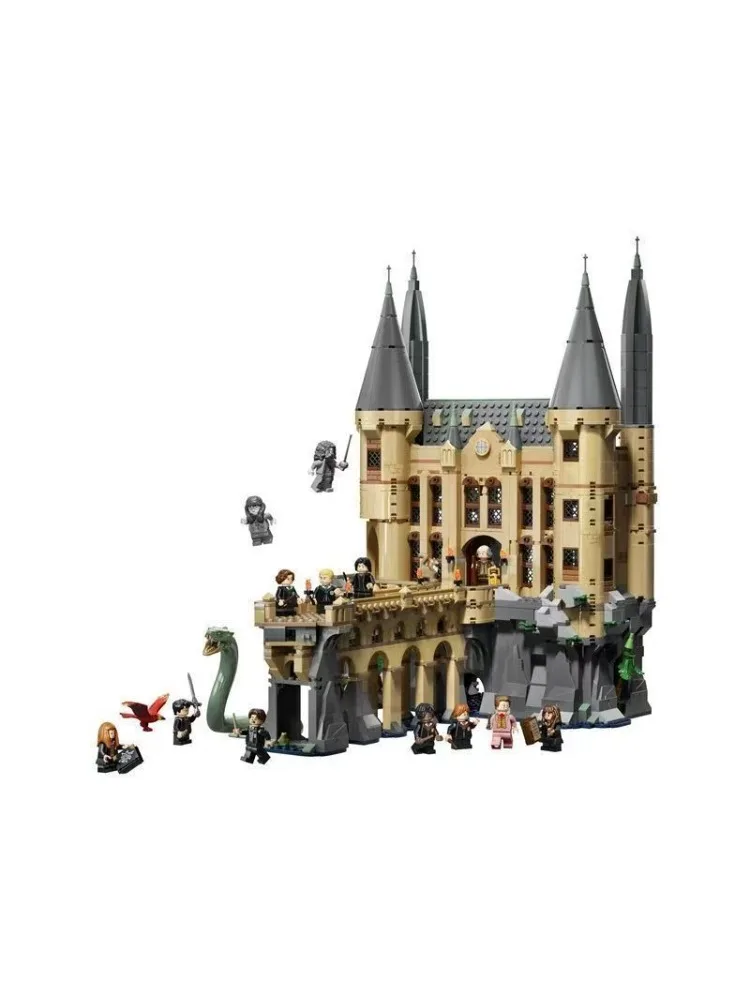 Neue europäische Schloss-Bausteine für 2026, geeignet für die Dekoration des Wohnzimmers zu Hause und als Weihnachtsgeschenk.