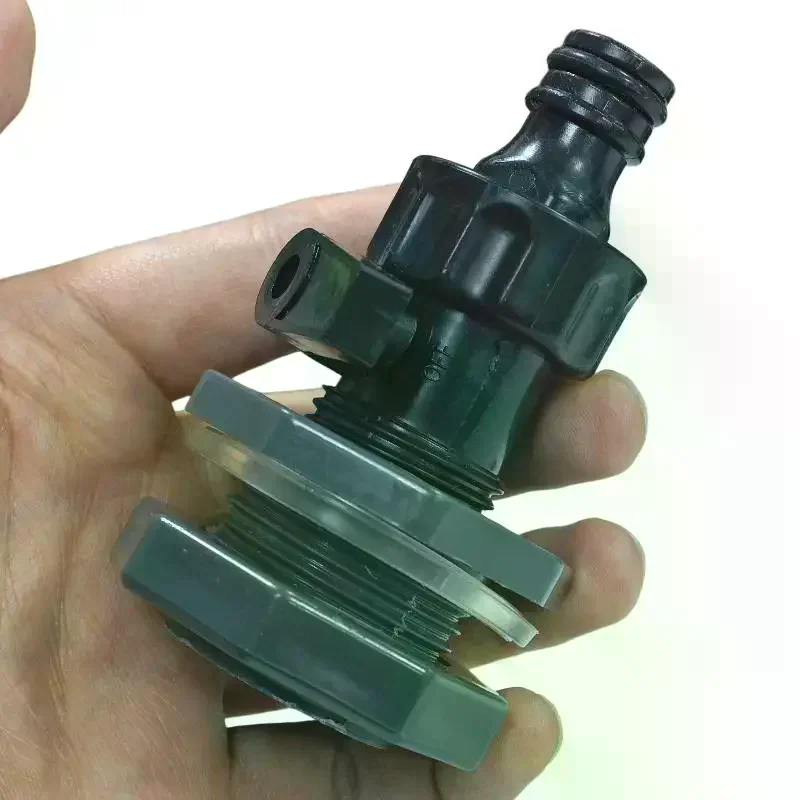 3/4 Inch Rain Bucket Valve Fittings Connectors PVC Rain Bucket Diverter Kit Water Pipe Fittings Home Spray Accessories 1 Set