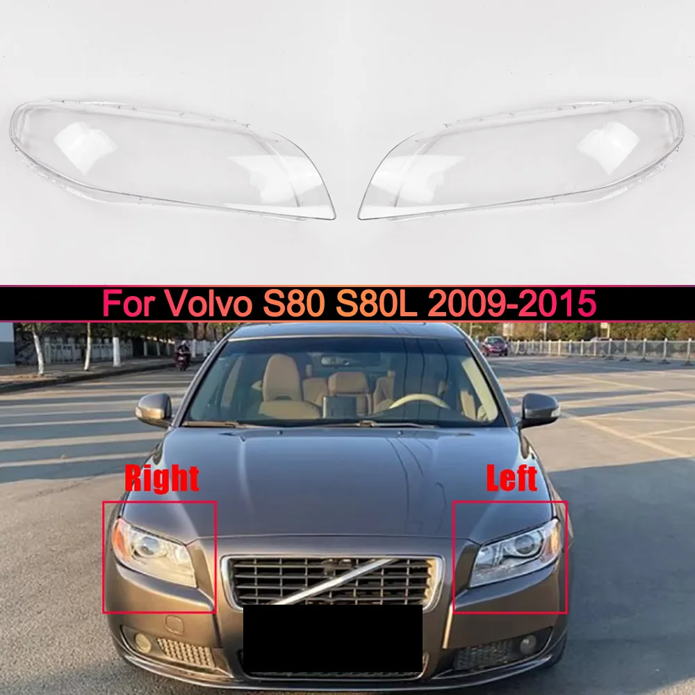 

For Volvo S80 S80L 2009 2010 2011 2012 2013 2014 2015 Car Headlight Shell Replacement Headlight Cover Headlamp Lens Headlight