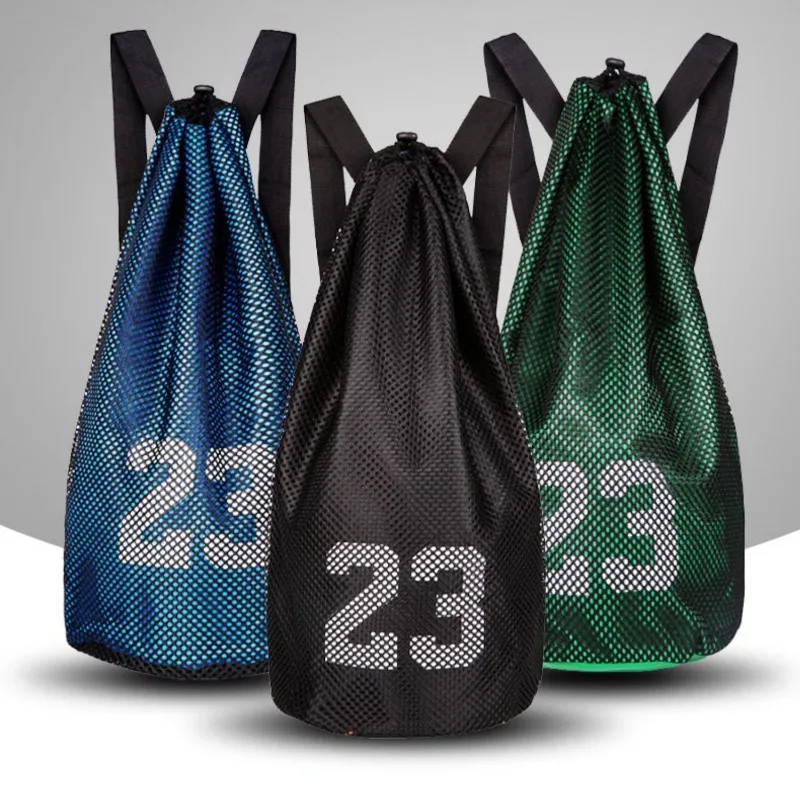 

Portable Ball Bag Basketball Storage Bag Lightweight Outdoor Sports Backpack Fitness Backpack Football Volleyball Net Pocket Bag