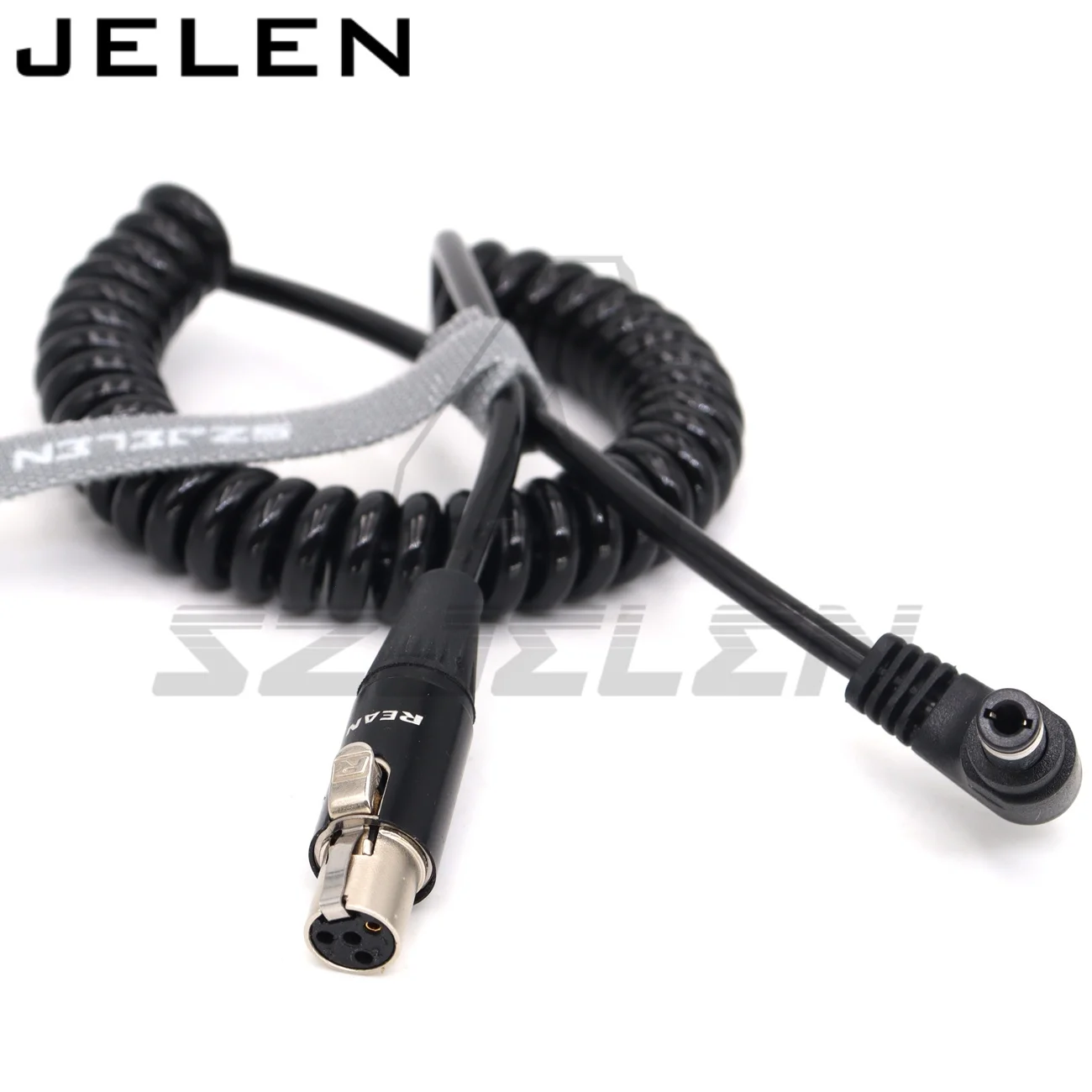 Connector  TA4F  to Right Angle DC 5.5x2.5mm Cable for sound devices 833 / Scorpio power cable
