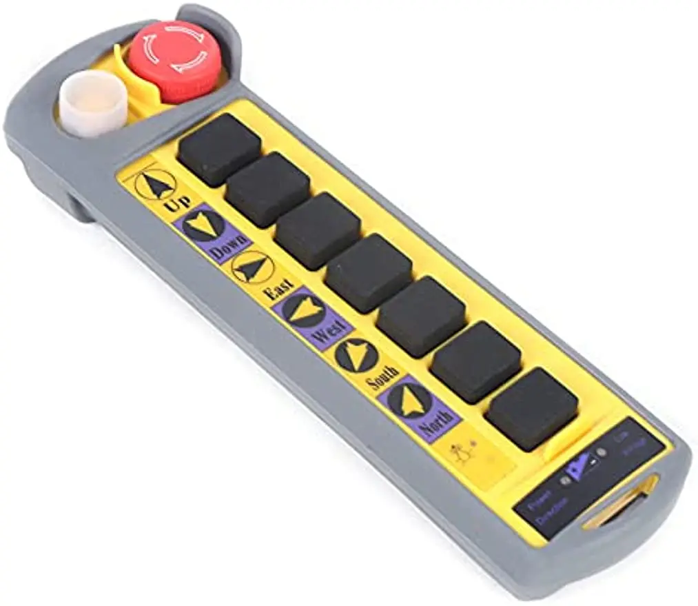 6 Channel 2 Speed 2 Transmitter 1 Receiver Hoist Crane Wireless Remote Control