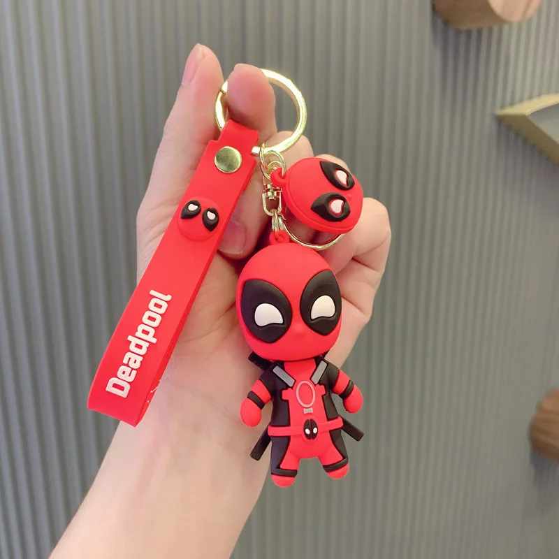 Disney-Porte-clés Darth Vader pour garçons, porte-clés Deadpool Butter, ornement de sac à la mode, cadeau créatif, clé de voiture, Kawaii, 6cm