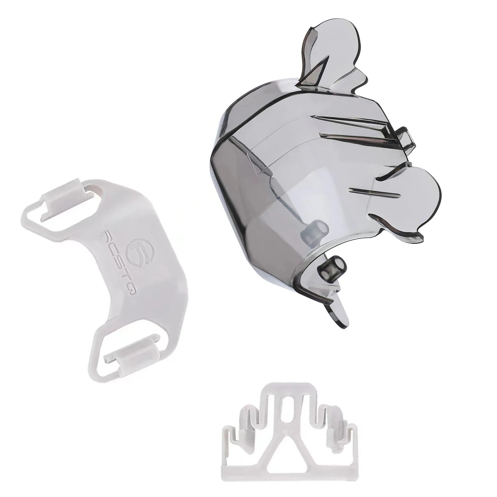 Protección de plástico a prueba de polvo cubierta de lente transparente hélice de carcasa soporte fijo para DJI Mini 3 Pro Drone