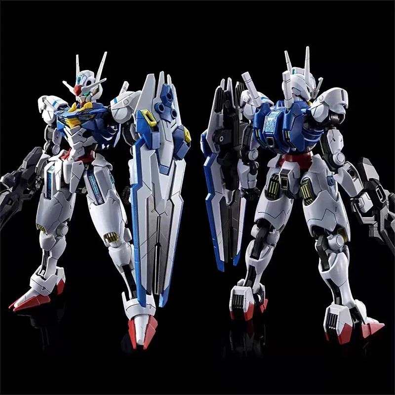 In Magazzino Gundam Bandai La Strega Da Mercurio HG 1/144 Aerea PERMET Score SIX Assemblaggio Anime Action Figure Modello Giocattoli Regali Per Bambini