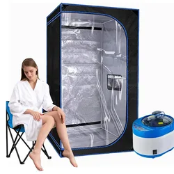 Full Body Home Spa Slimming Wet Steam Small Saunas Room Moderns Body Steam Bath Sauna Tent Portable