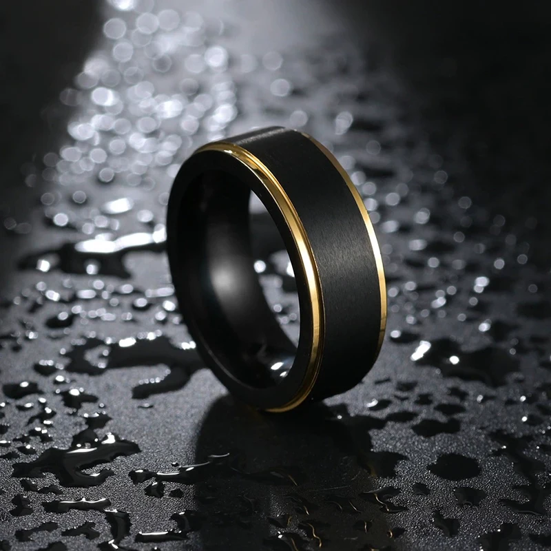 

Wholesale Jewelry Original 316L Stainless Steel Ring For Men RJ305