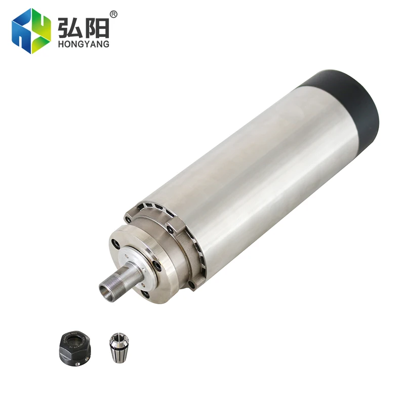 800W ER11 Air-Cooled Spindle Motor 4 Bearings 220V 380V Diameter 65mm Milling DIY For CNC Router Woodworking Engraving