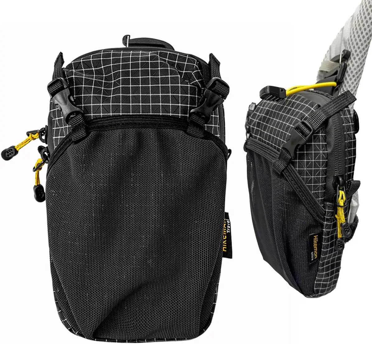 Backpack Shoulder Strap Pouch - Smartphone Strap Pack,Waterproof Backpack Strap Pocket Attachment Bag for Hikers