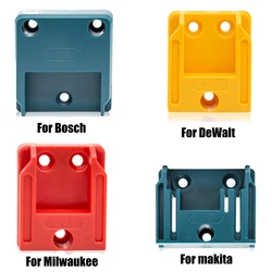 1pc Machine Holder Storage Rack For Makita/Bosch/Dewalt/Milwaukee 18V Batteries Wall Mount Tool Bracket Fixing Devices