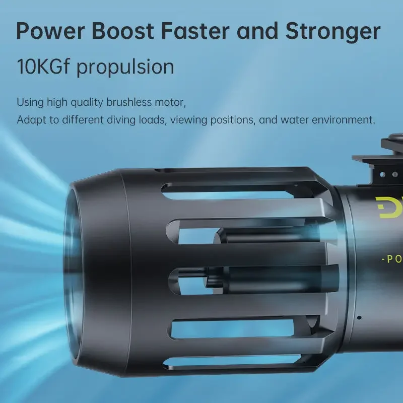محفز تحت الماء عالي الأداء يسبق مغامرات السباحة والغوص الخاصة بك كملحق متعدد الوظائف