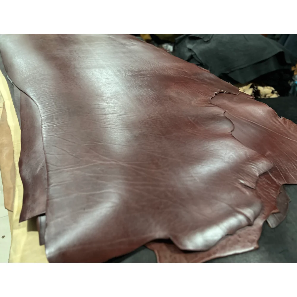 American Brown Cowhide Vegetable-Tanned Leather 4.0mm, 21-23sf