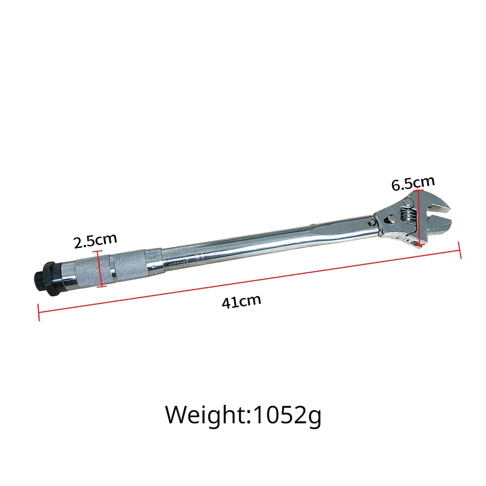 19-110NM 30MM Adjustable Torque Adjustable Wrench Bathroom Ratchet Wrench Electrician Household Mechanic Carpenter Strong Wrench