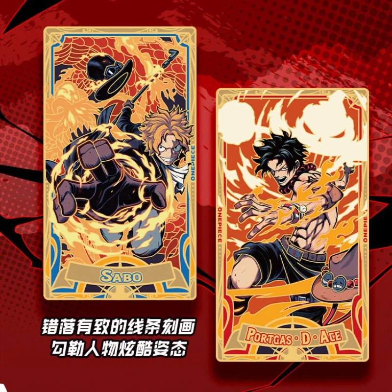 Official Authentic One Piece Episode 10 Exquisite Character Commemorative Classic Anime Character Collection Card