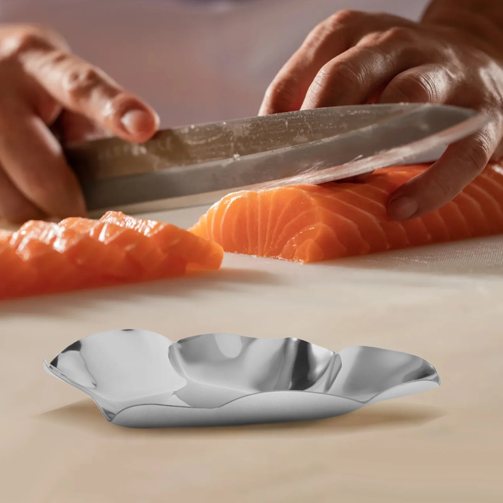 

2pcs Oyster Plate Stainless Steel Large Capacity Dish For Sauce Spoon Kitchen Utensil Holder Cooking Serving Tool Storage Rack