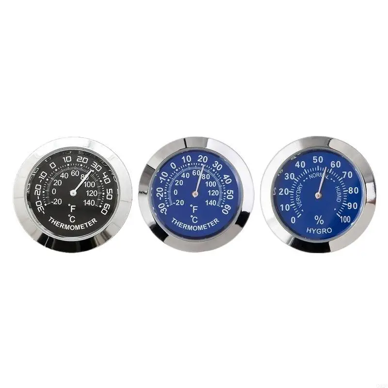 Accessori interni per auto G92C Mini igrometro Termometro Dashboard Ornament Car