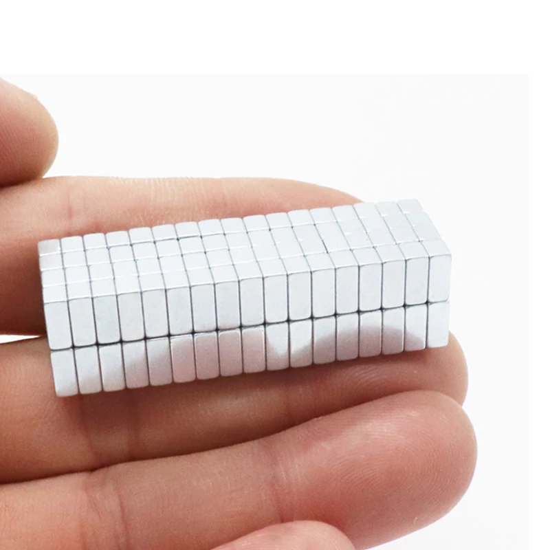 50 Pcs 7*4*3 mm Strong Square NdFeB Rare Earth Magnet Neodymium Magnets For magneet Bluetooth-Compatible Headphone Magnet