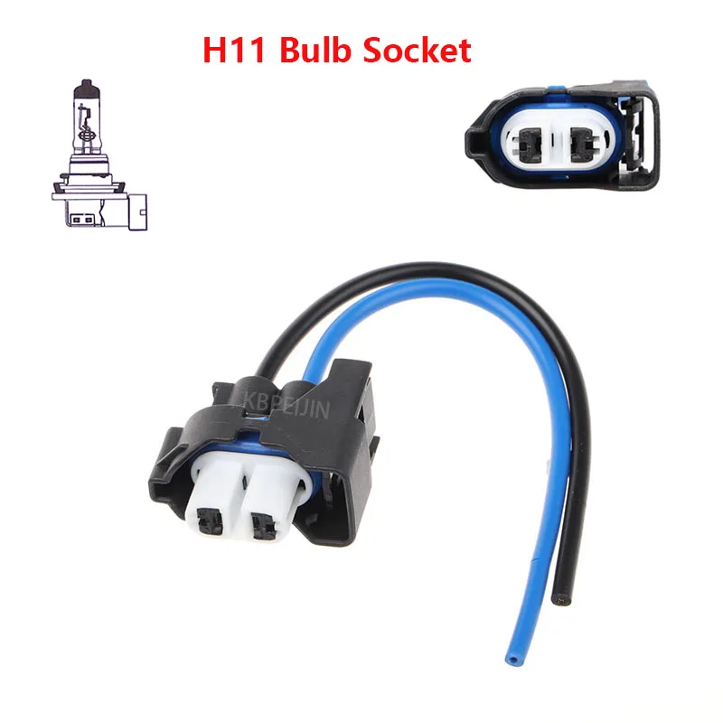 

2x для Ford Mustang Focus Escape H11, держатель лампы, разъем для противотуманных фар, жгут проводов, аксессуары