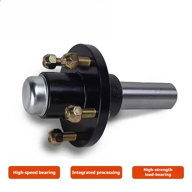 Hubs Trailer Parts One 5-114.3 3500lbs Unbrake  Trailer Half Axle Shaft Trailer