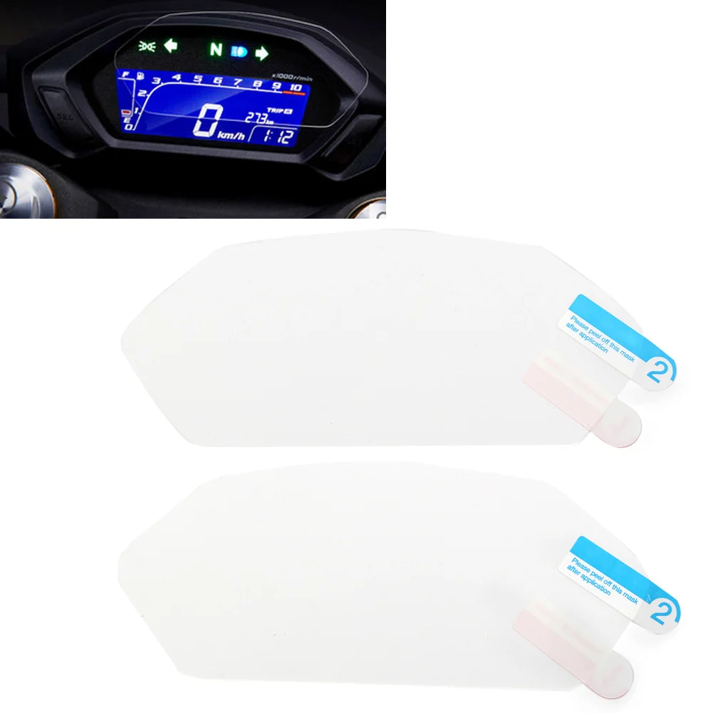 For Yamaha CB190R CB190X Motorcycle Speedometer Scratch Screen Protector Dashboard Protective Film 2Pcs/Set