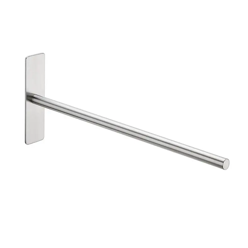 

Non Perforated Circular Square Towel Rod, Single Pole, Bathroom Storage Rack, Paper Towel Rod