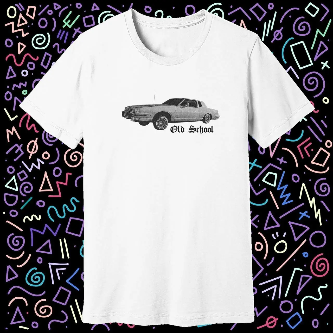 

Old School Grand Prix – White – G Body – 100% Ringspun Cotton T-Shirt