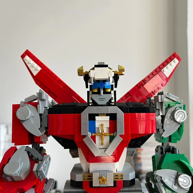 Kreative 2334-teilige Ideen Voltron Verteidiger des Universums 5-in-1-Robotermodell Bildung Bausteine Spielzeug Geschenke für Kinder Jungen Erwachsene