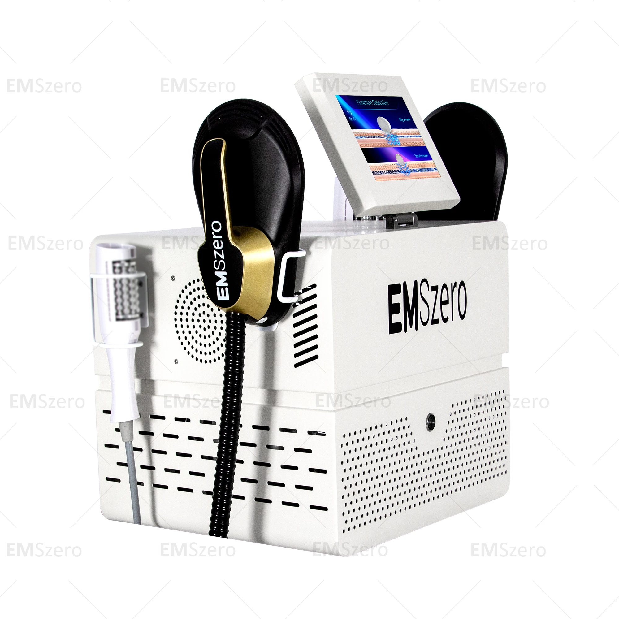 

EMSzero Вакуумная машина с вакуумным шариковым роликом EMS Neo RF Машина для скульптуры тела с внутренним шариковым роликом 360-градусная машина для раскатки целлюлита