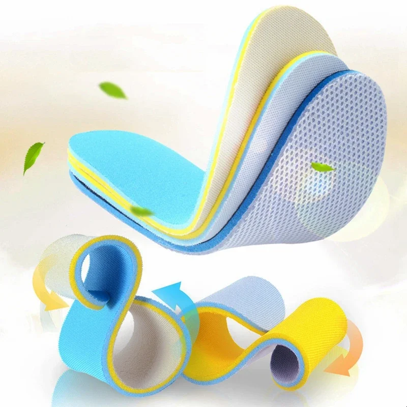 Atmungsaktive Innen sohle elastische Mann und Frau Sport Einlegesohlen Fußpflege Einsätze & Einlegesohlen Schuh zubehör Schweiß atmungsaktiv 1 Paar